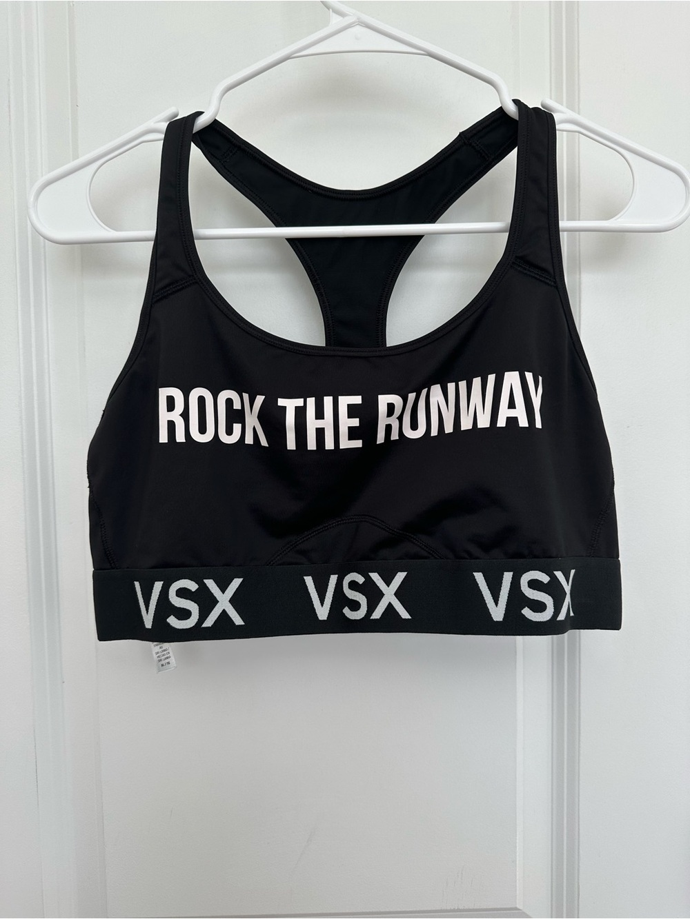 Victoria's Secret VSX 'Rock the Runway' Black Sports Bra